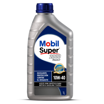 ACEITE 10W40 MOBIL SUPER2000 1LTS
